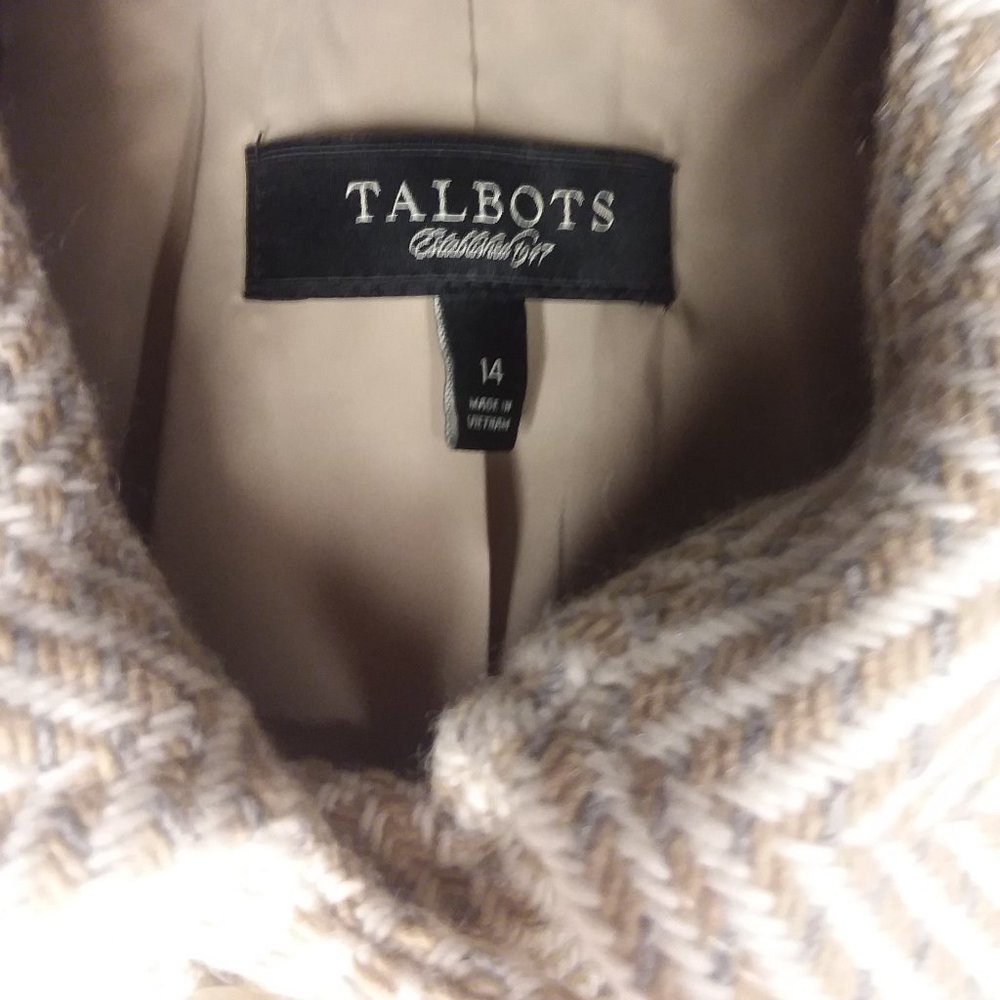 Talbots Patterned Jacket - Picture 3 of 5